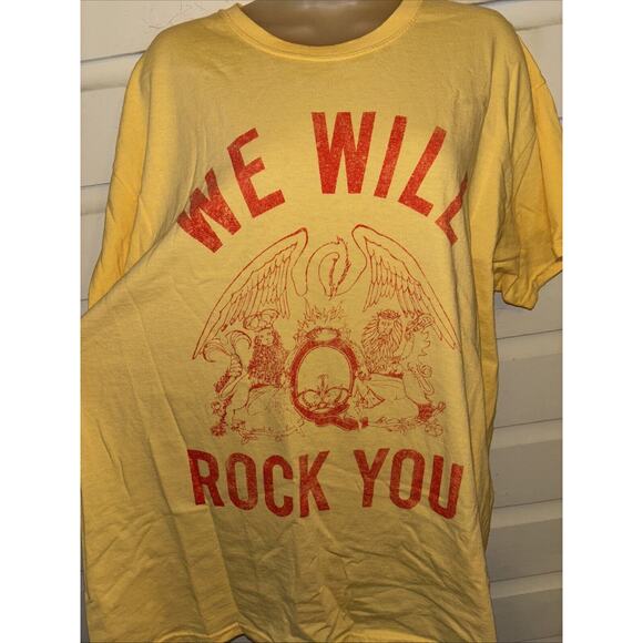 Queen Official Merch 100% Cotton Short Sleeve Oversized Tshirt Size L - Picture 5 of 8